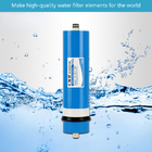 400GDP Rumah Tangga Sistem Reverse Osmosis Filtering Cartridge 0,0001 Mikron 3.0*12 Inch